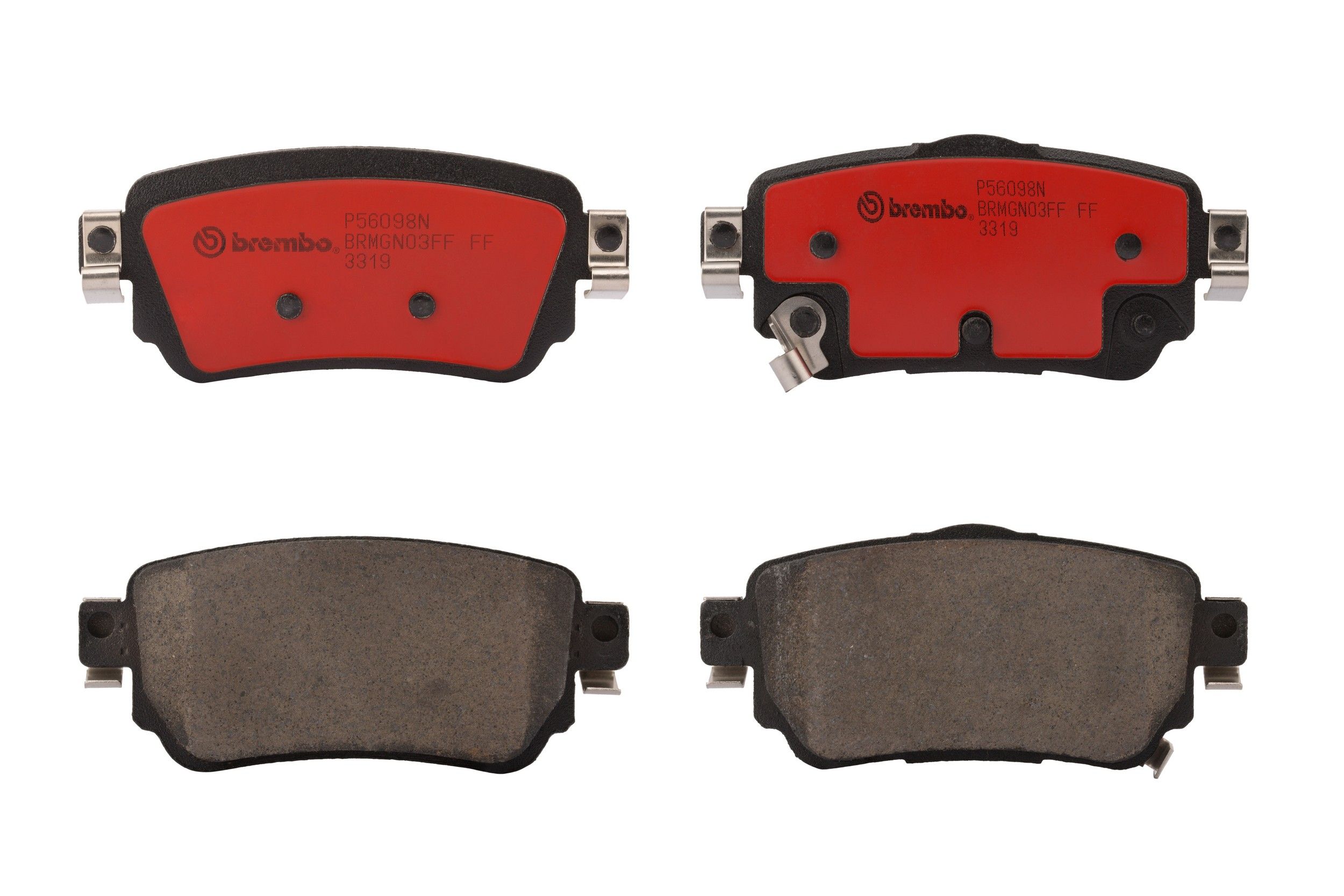 2022, 2021, 2020, 2019, 2018 Nissan LEAF Disc Brake Pad Set