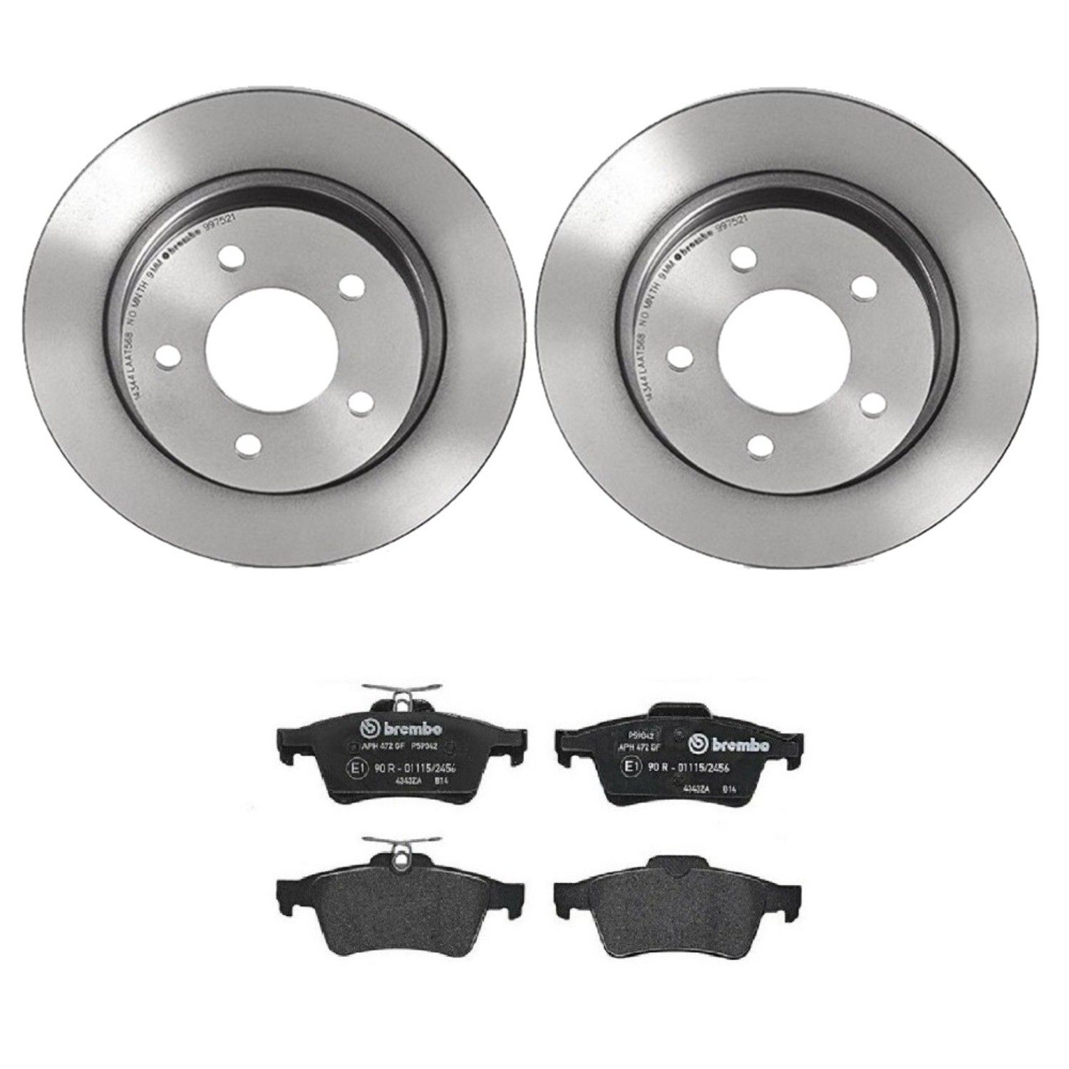 2013, 2012, 2011, 2010, 2009, 2008, 2007, 2006, 2005, 2004 Mazda 3 Disc Brake Kit