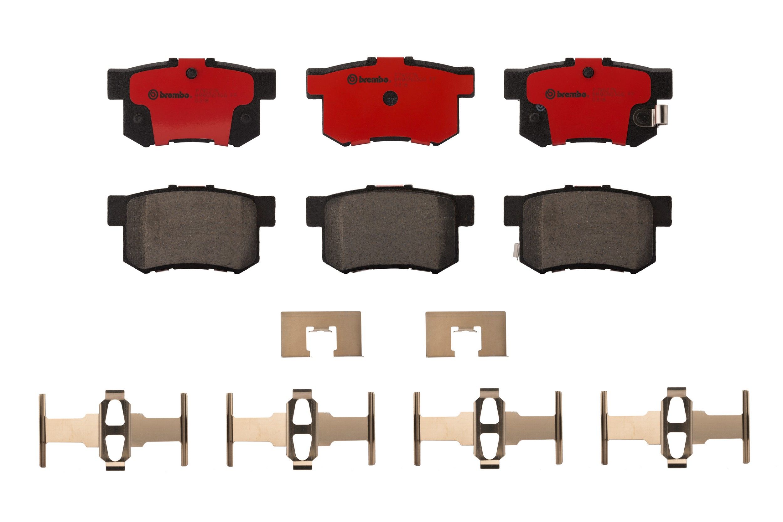 2009, 2008, 2007, 2006, 2005, 2004, 2003, 2002, 2001, 2000 Honda S2000 Disc Brake Pad Set