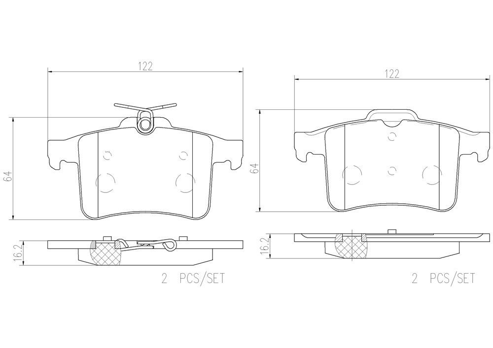 Disc Brake Pad Set
