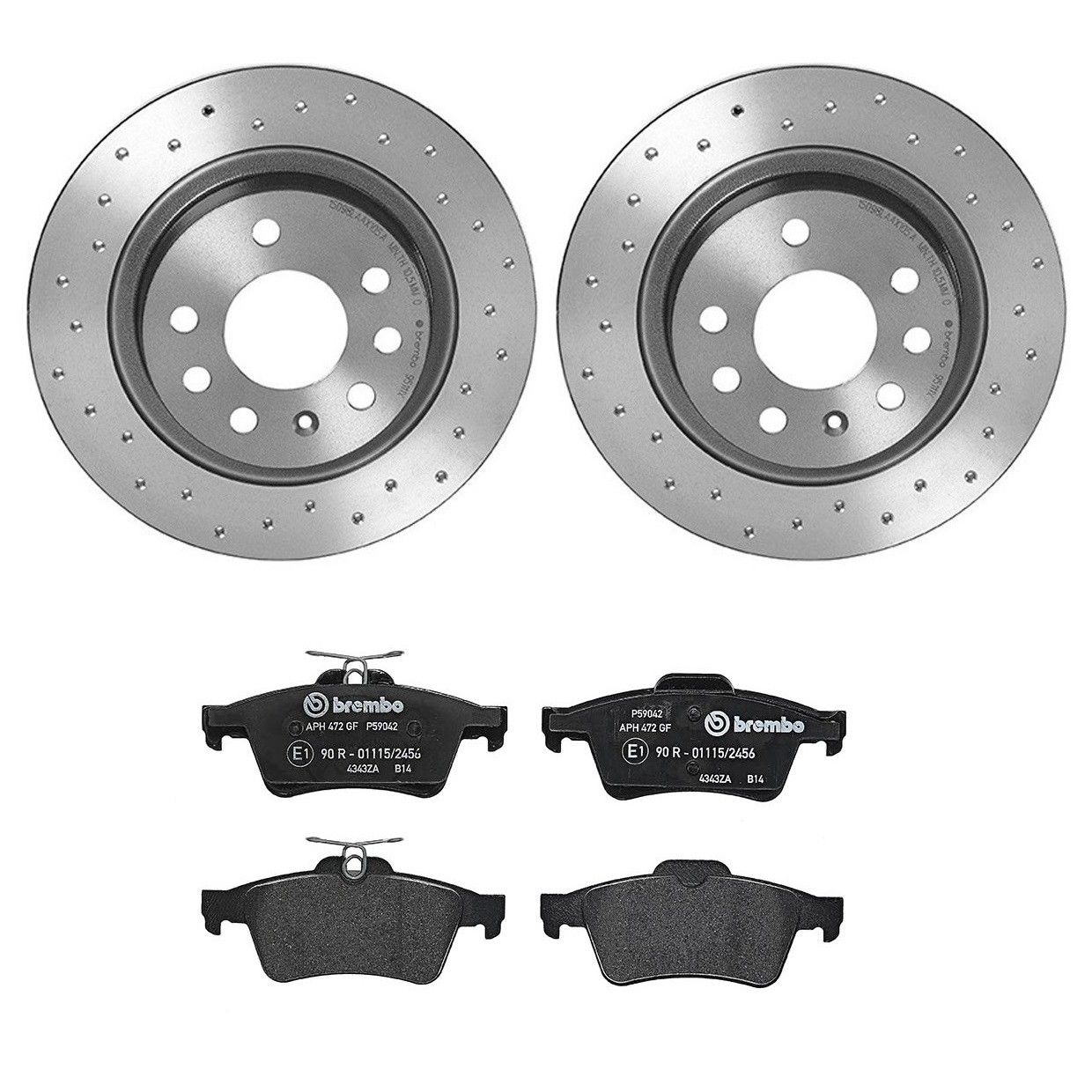2011, 2010, 2009, 2008, 2007, 2006, 2005, 2004, 2003 Saab 9-3 Disc Brake Kit