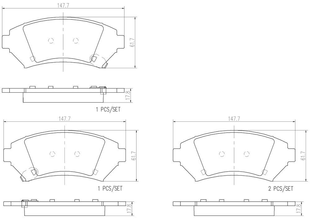 Disc Brake Pad Set