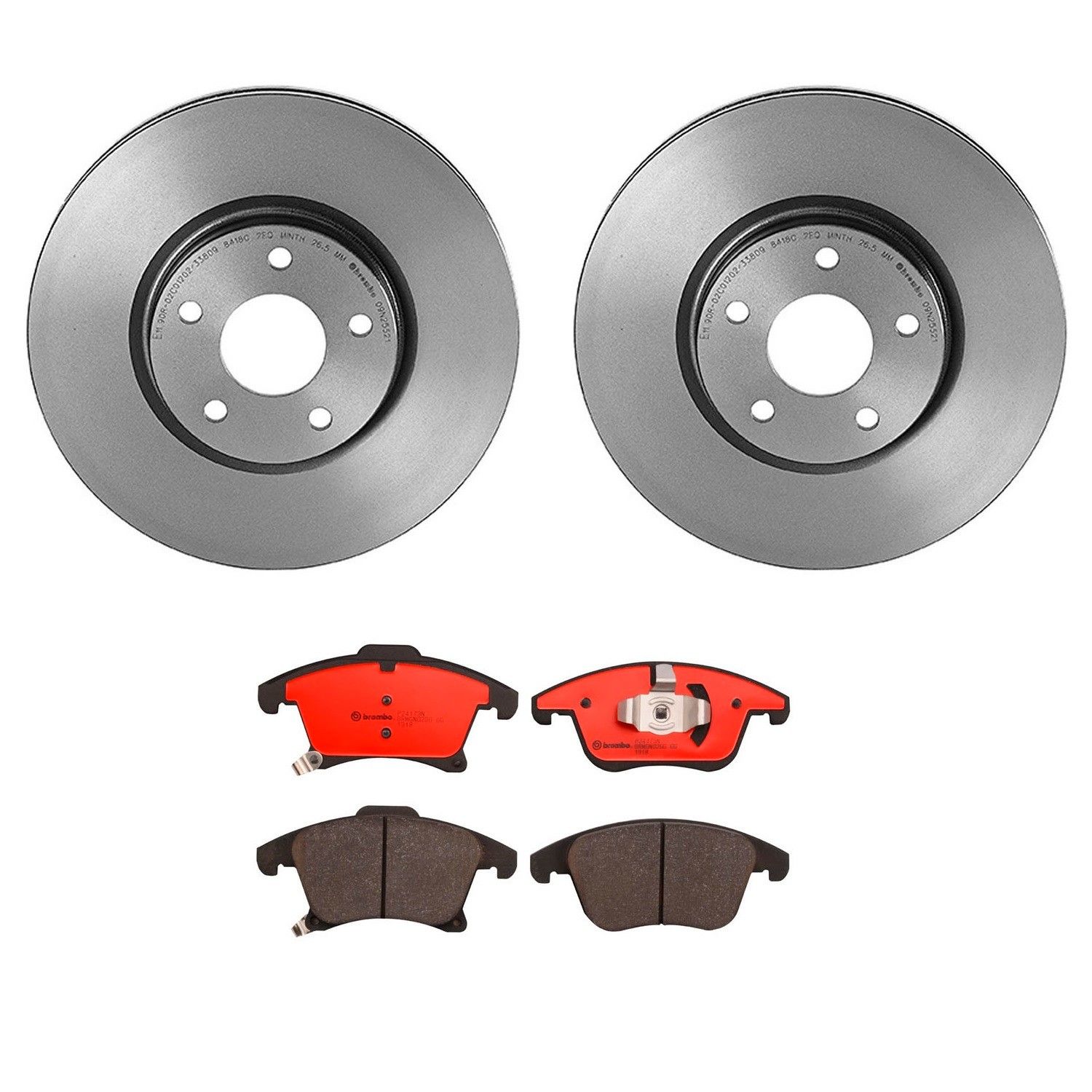 2020, 2019, 2018, 2017, 2016, 2015, 2014, 2013 Ford Fusion Disc Brake Kit