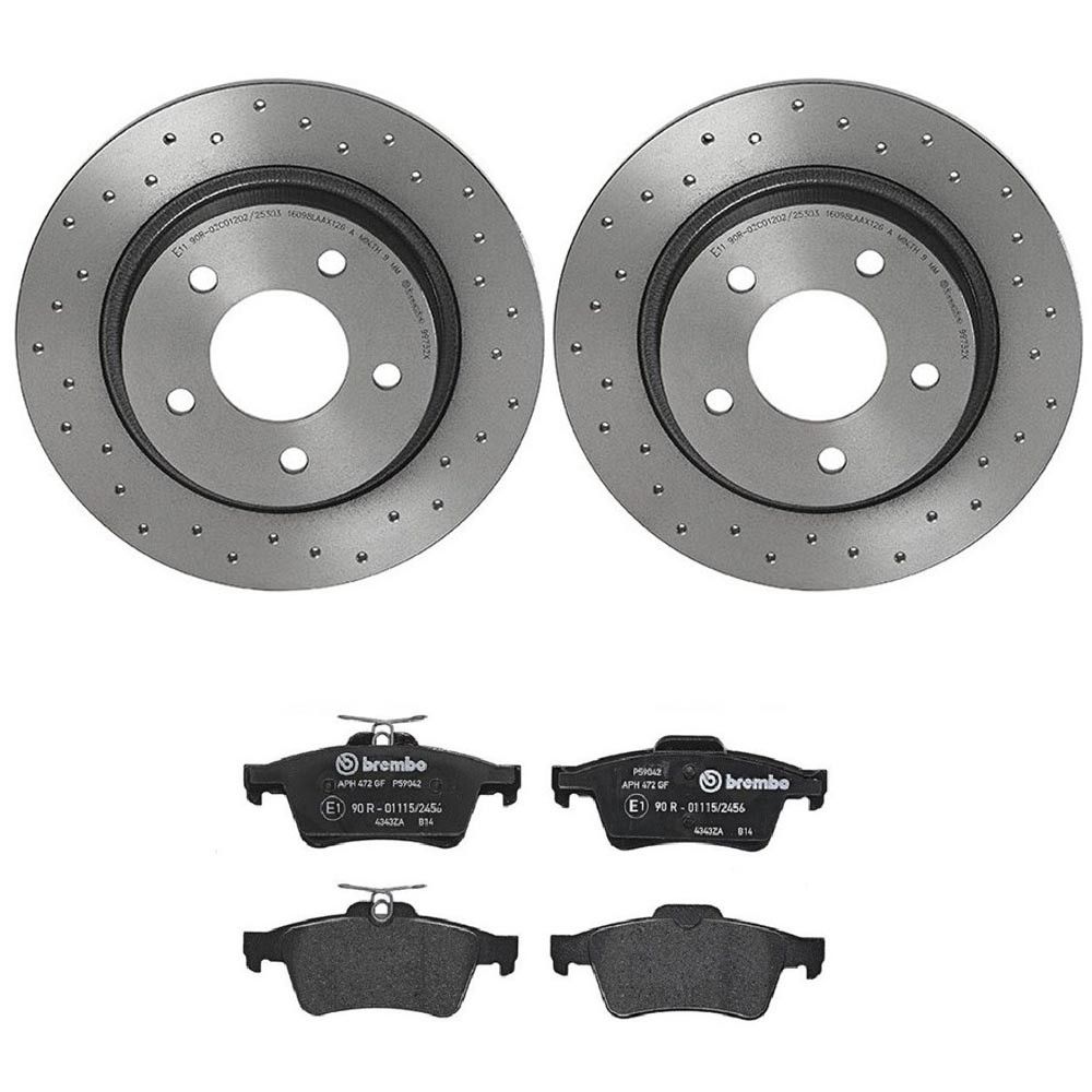 2013, 2012, 2011, 2010, 2009, 2008, 2007, 2006, 2005, 2004 Mazda 3 Disc Brake Kit