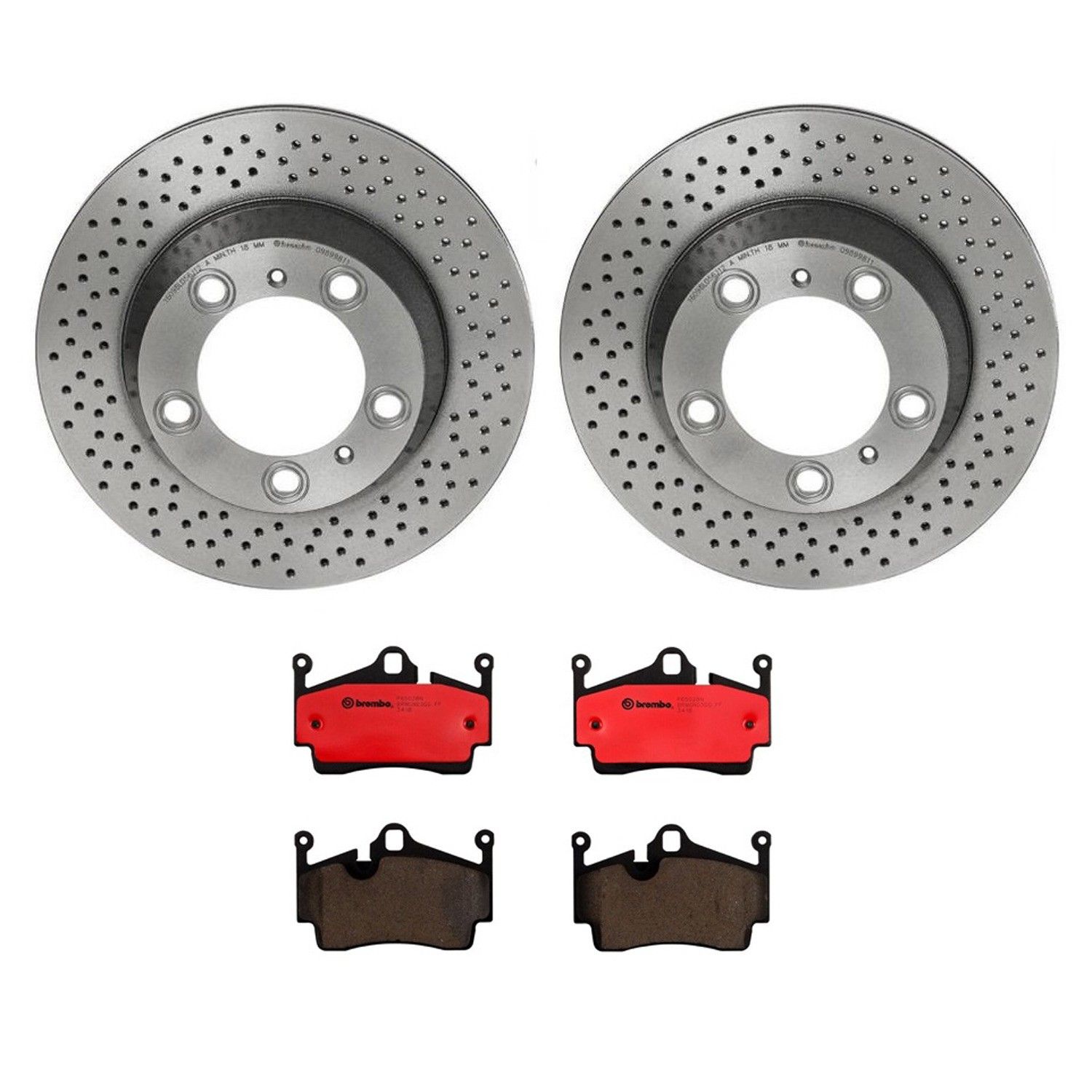 2016, 2015, 2014, 2013 Porsche Boxster Boxster Disc Brake Kit