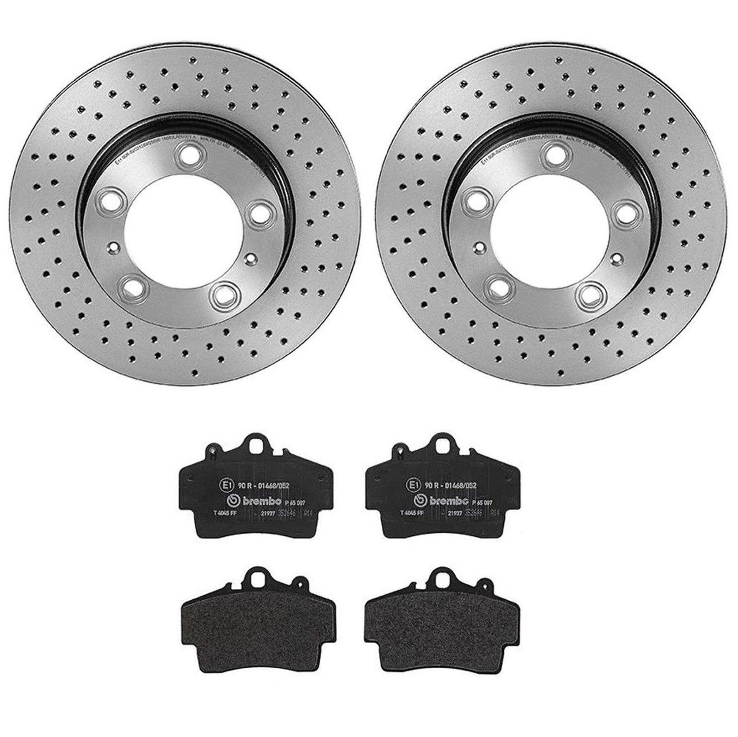 2008, 2007, 2006, 2005 Porsche Boxster Disc Brake Kit