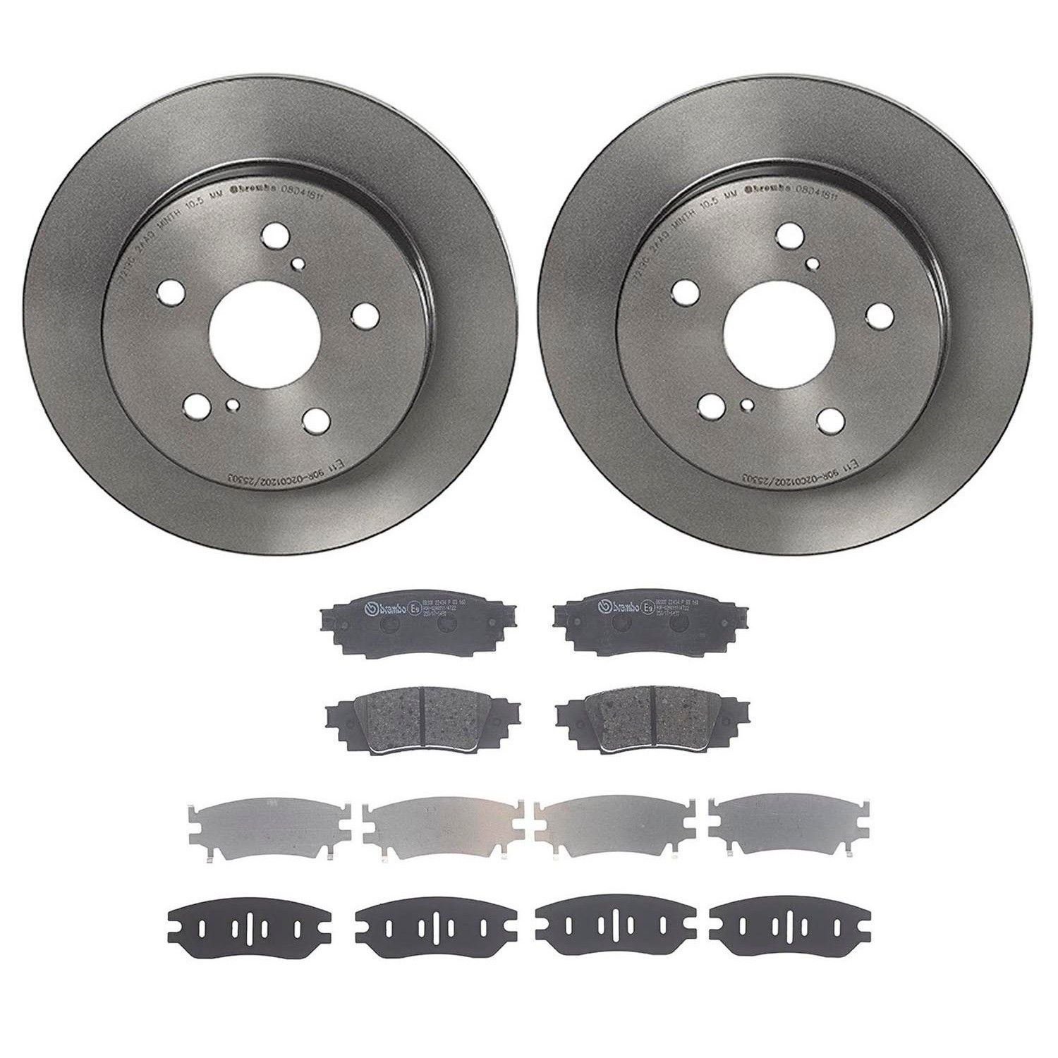 2024, 2023, 2022, 2021, 2020, 2019 Lexus ES300h Disc Brake Kit