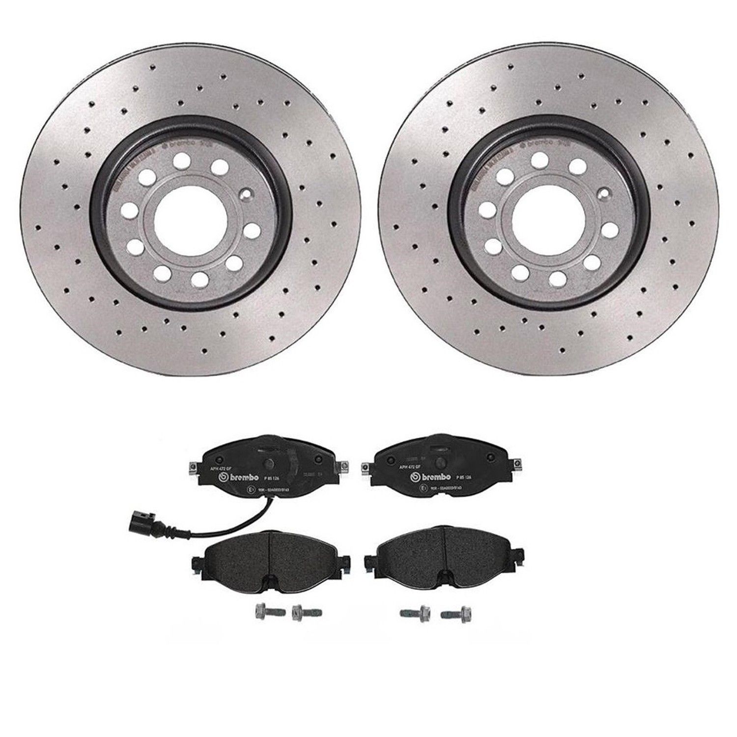 2023, 2022, 2021, 2020, 2019, 2018, 2017, 2016, 2015 Audi A3 Disc Brake Kit