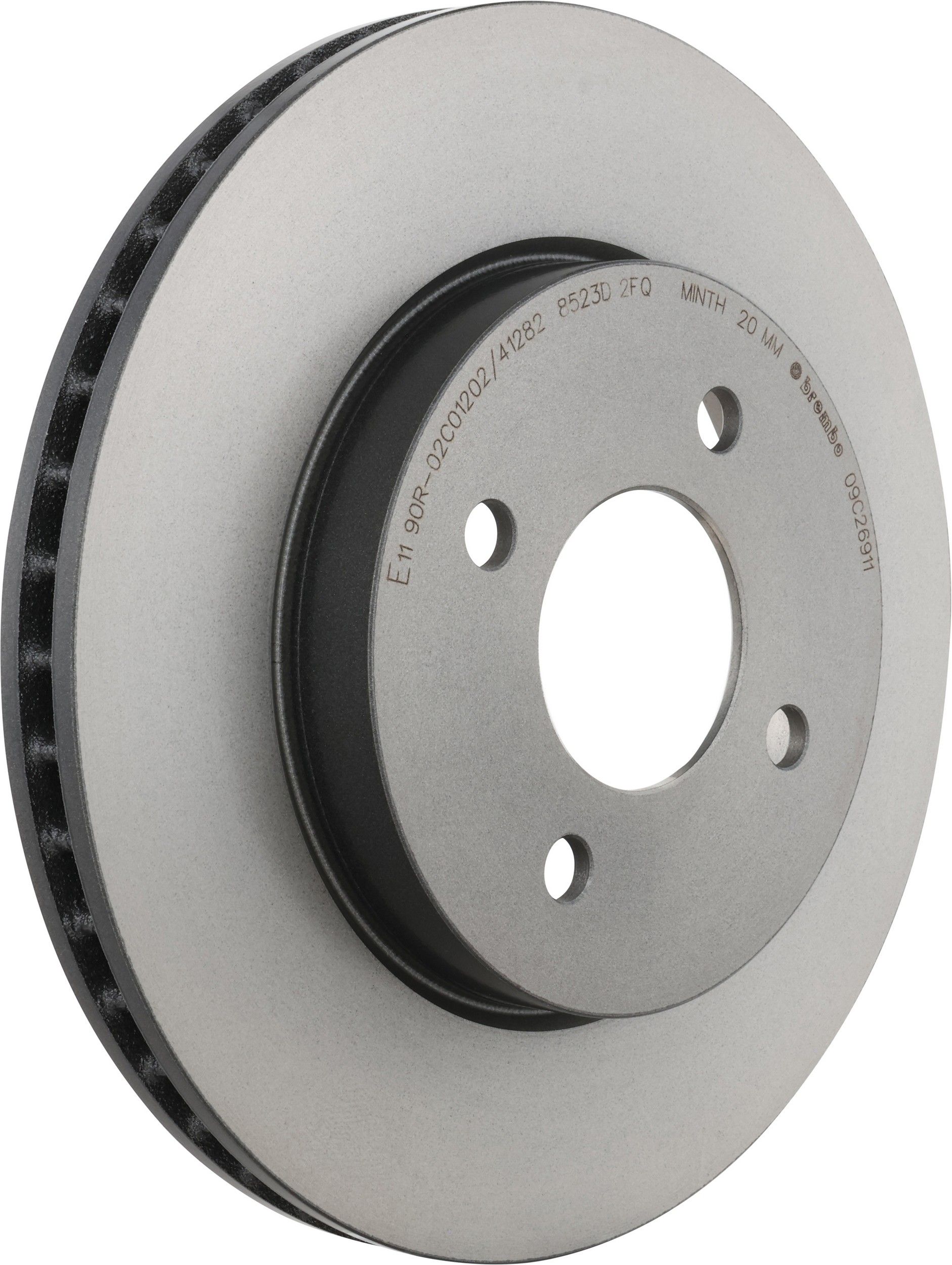 2019, 2018, 2017, 2016, 2015, 2014 Nissan Versa Note Disc Brake Rotor