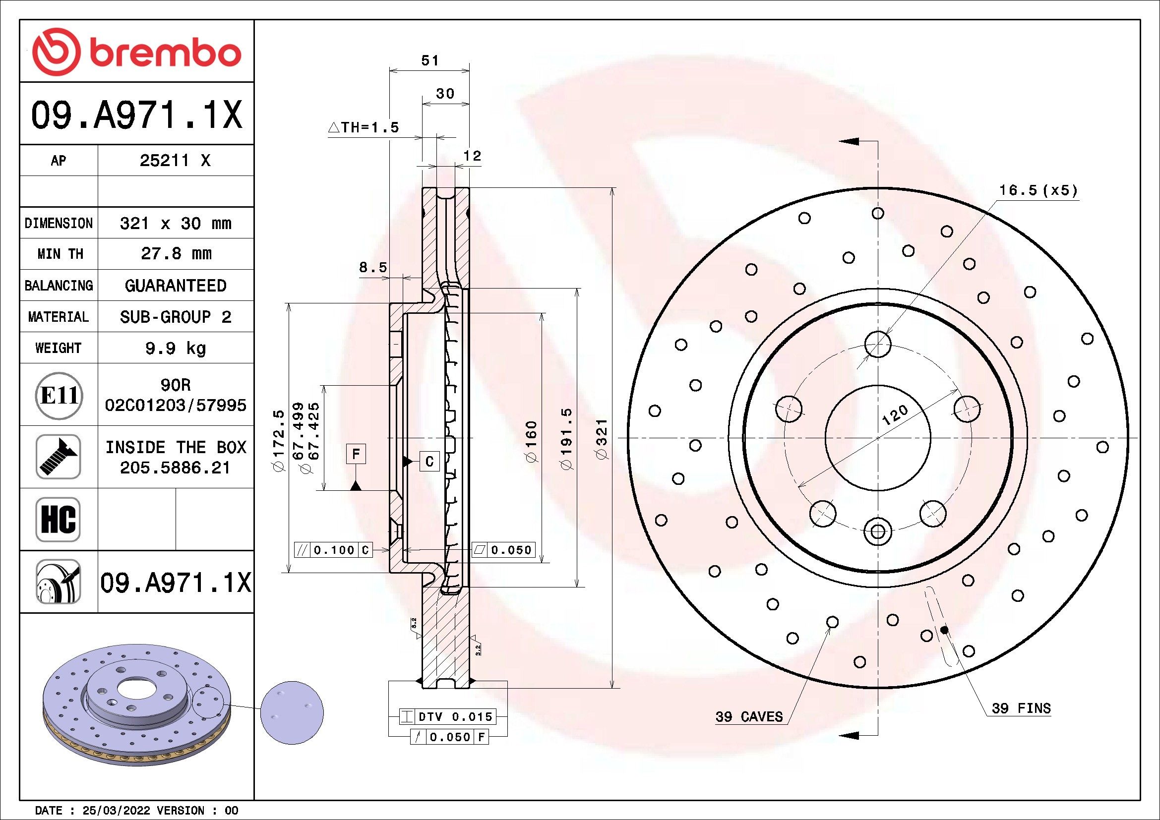 2010 Buick Allure Disc Brake Rotor