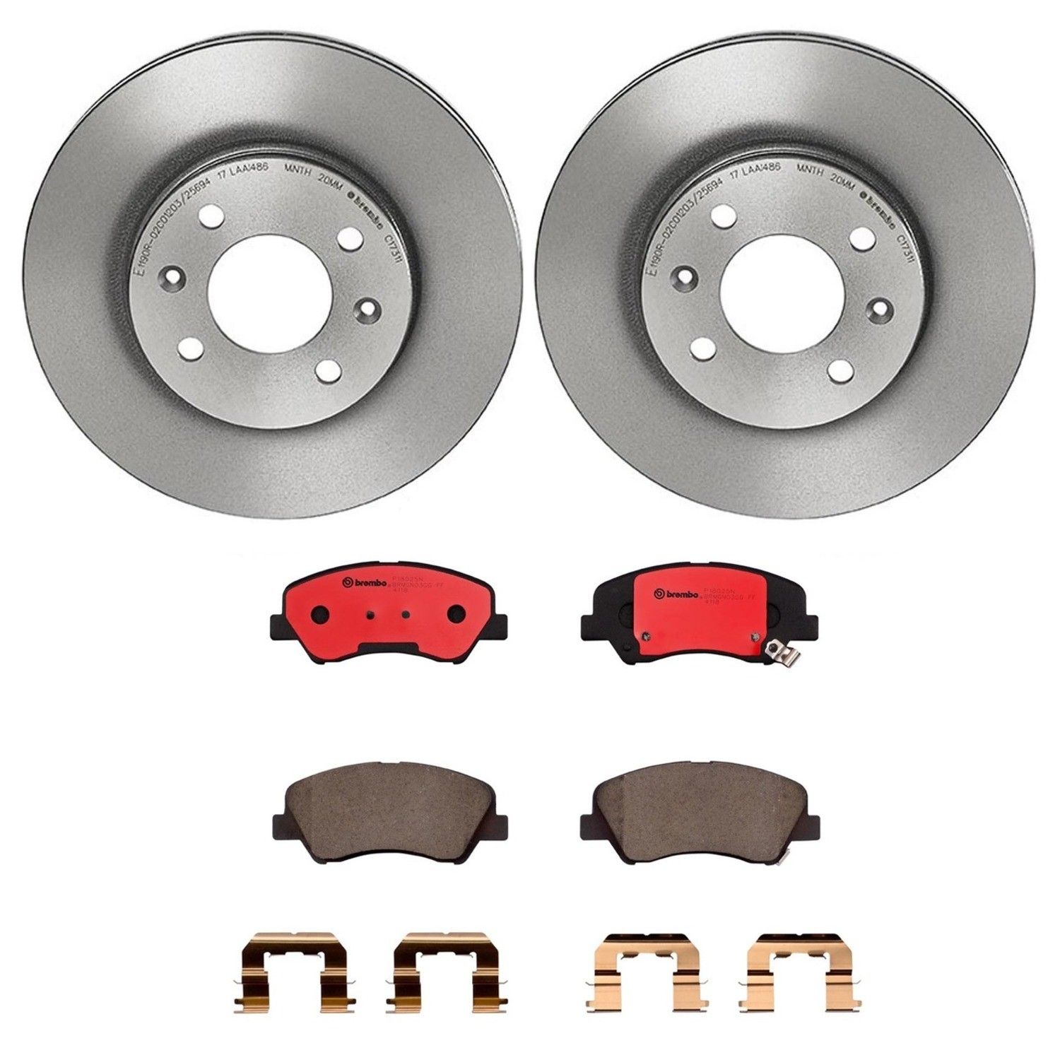 2017, 2016, 2015, 2014, 2013, 2012 Kia Rio Disc Brake Kit