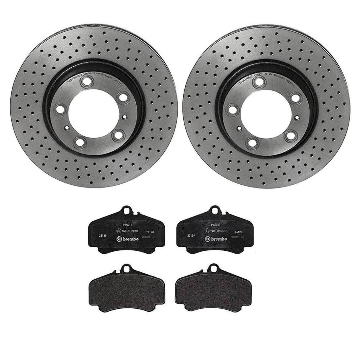 2012, 2011, 2010, 2009, 2008, 2007, 2006, 2005, 2004, 2003, 2002, 2001 Porsche 911 Disc Brake Kit