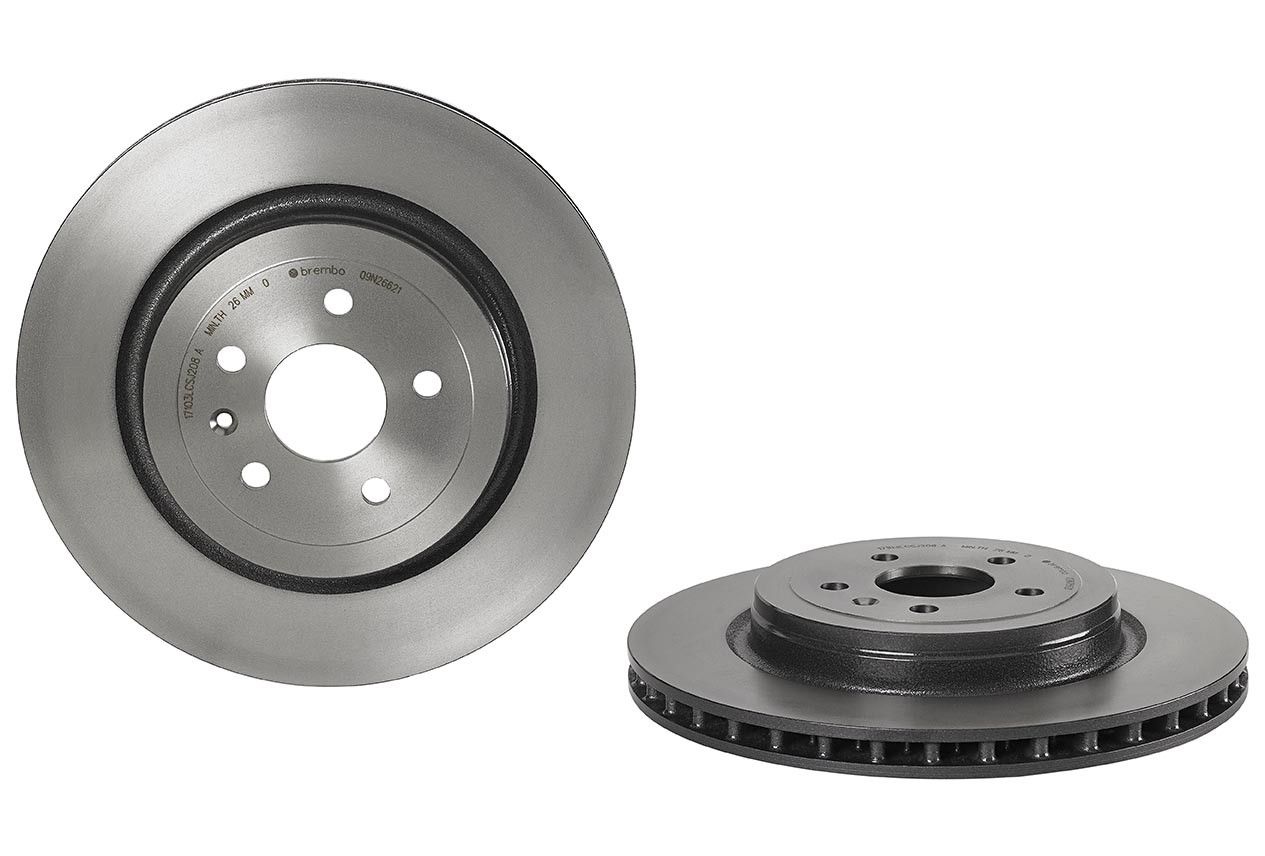 2021, 2020, 2019, 2018, 2017, 2016 Tesla X Disc Brake Rotor