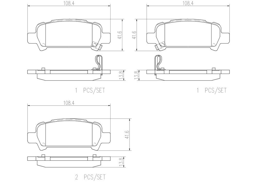 Disc Brake Pad Set