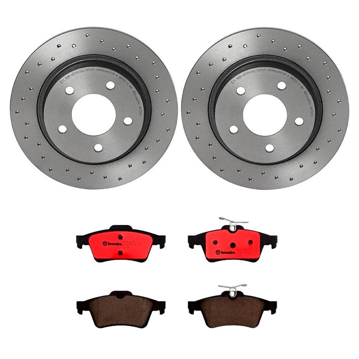 2013, 2012, 2011, 2010, 2009, 2008, 2007, 2006, 2005, 2004 Mazda 3 Disc Brake Kit