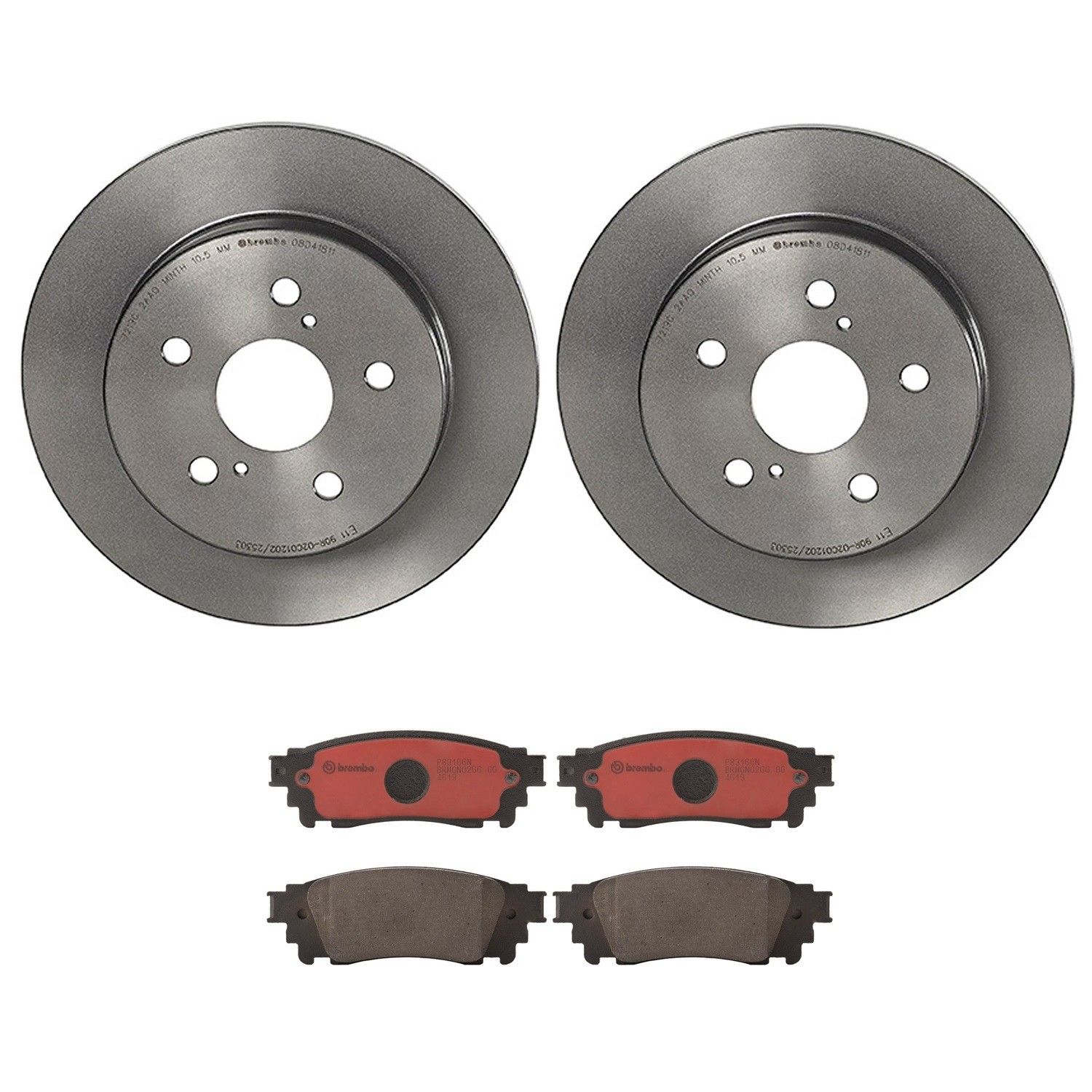 2021, 2020, 2019, 2018 Lexus NX300 Disc Brake Kit
