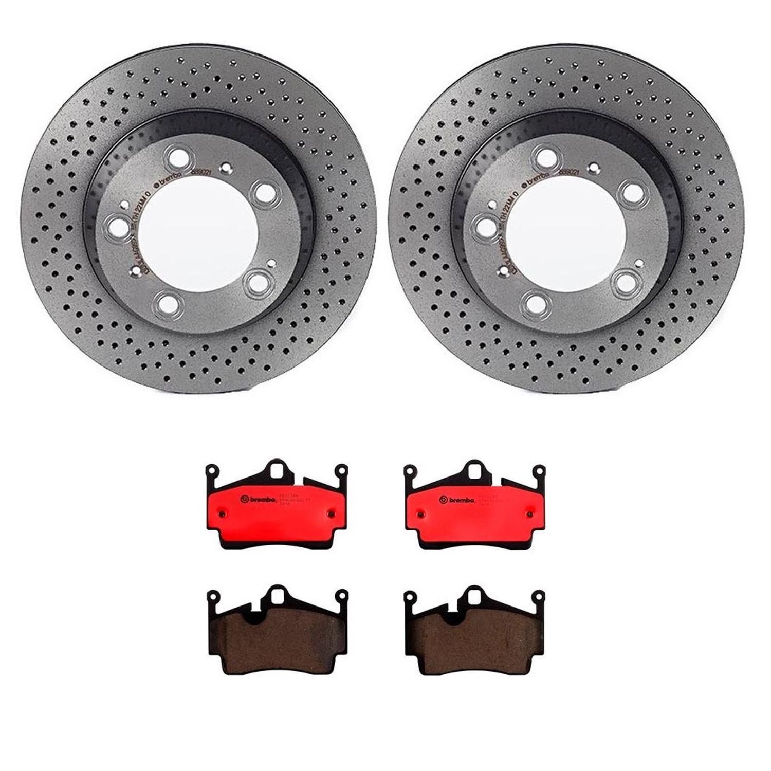 2012, 2011, 2010, 2009 Porsche Boxster Disc Brake Kit