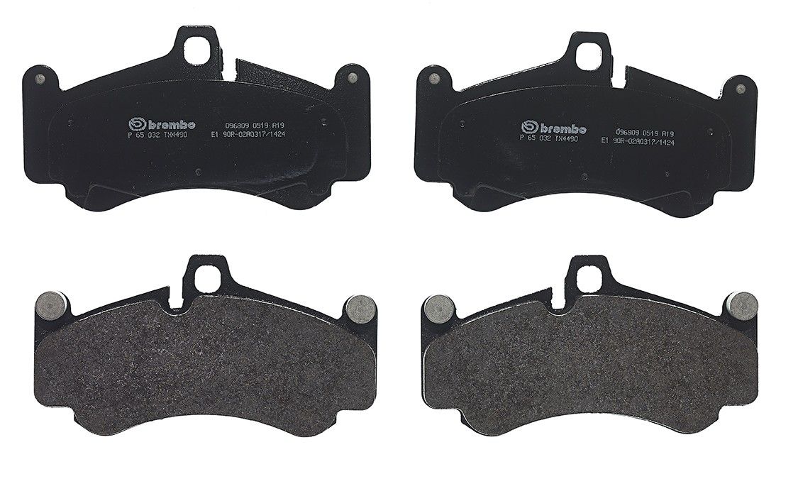2012, 2011, 2010, 2009, 2008, 2007, 2006, 2005 Porsche Boxster Disc Brake Pad Set