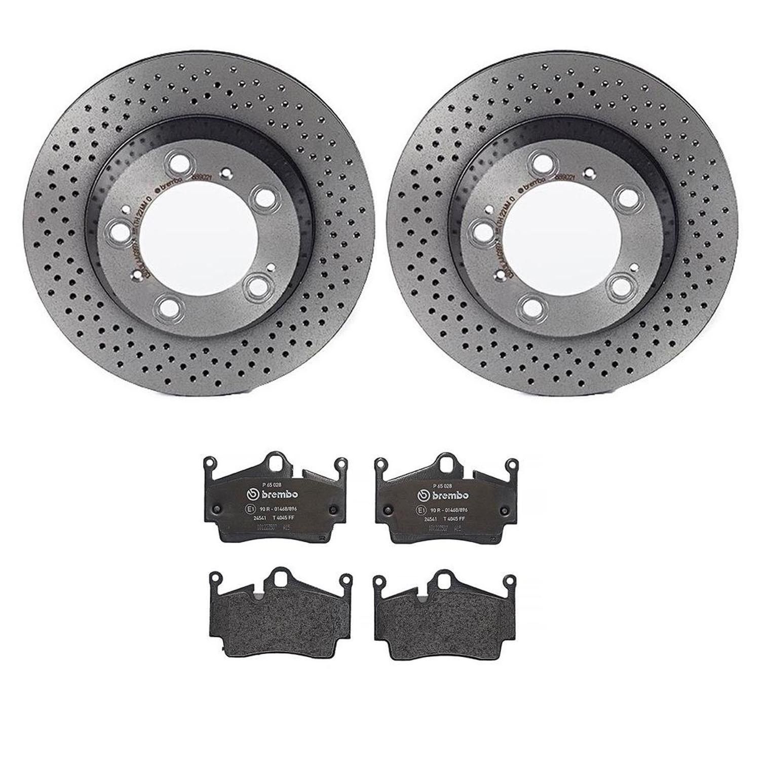 2012, 2011, 2010, 2009 Porsche Boxster Disc Brake Kit