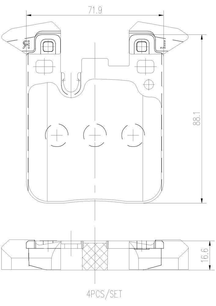 Disc Brake Pad Set