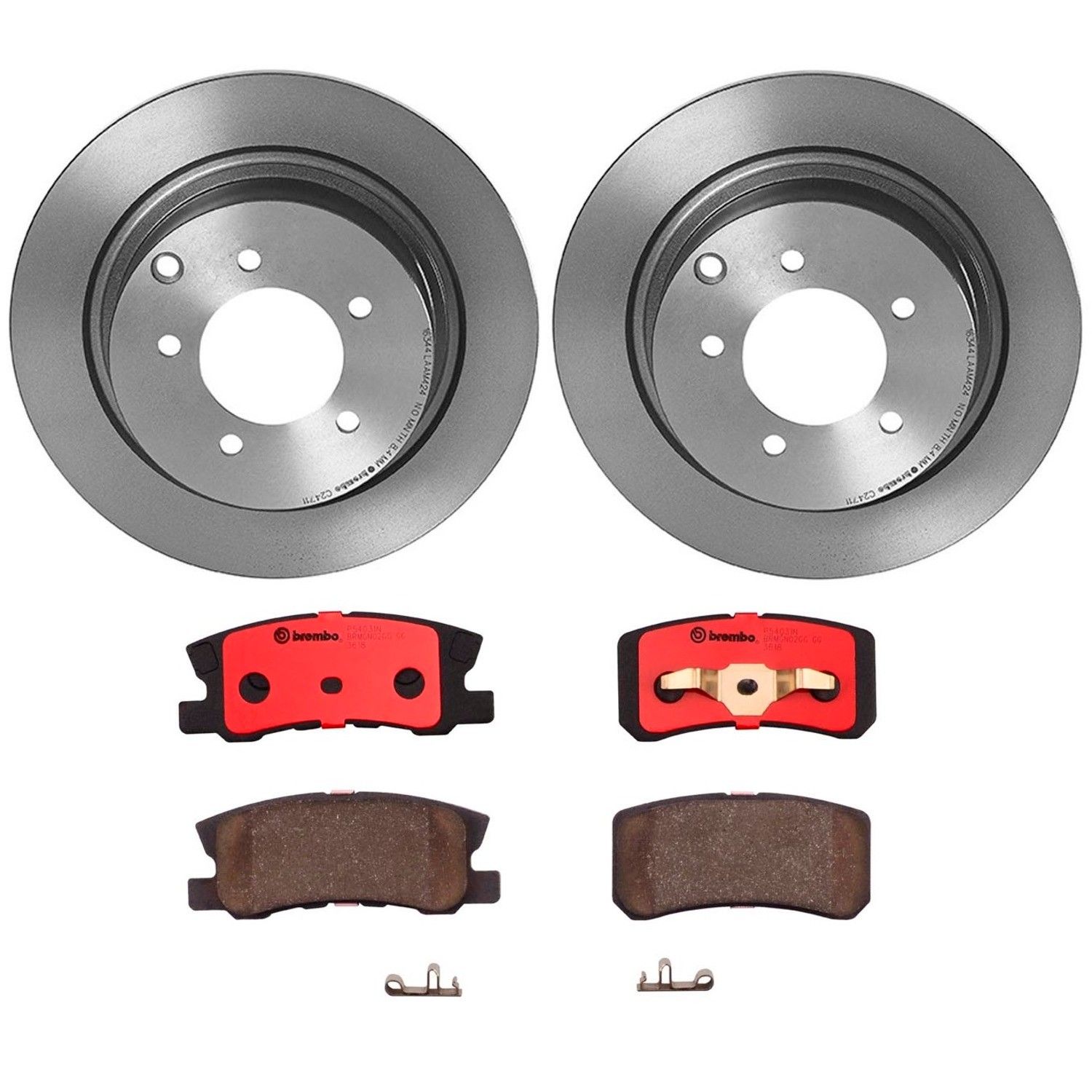 2017, 2016, 2015, 2014, 2013, 2012, 2011, 2010, 2009, 2008, 2007 Jeep Compass Disc Brake Kit