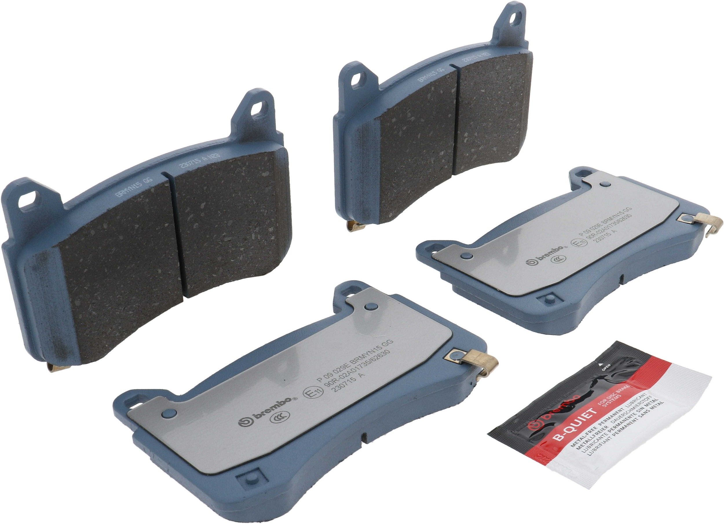 2024, 2023, 2022, 2021, 2020, 2019, 2018, 2017 Tesla 3 Disc Brake Pad Set