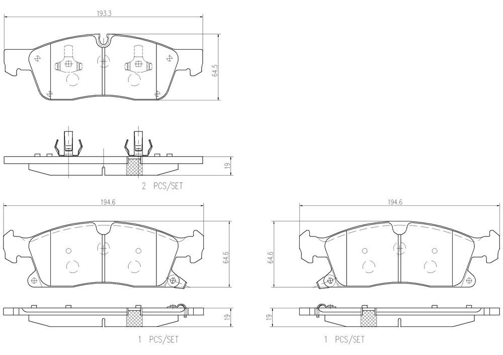 Disc Brake Pad Set