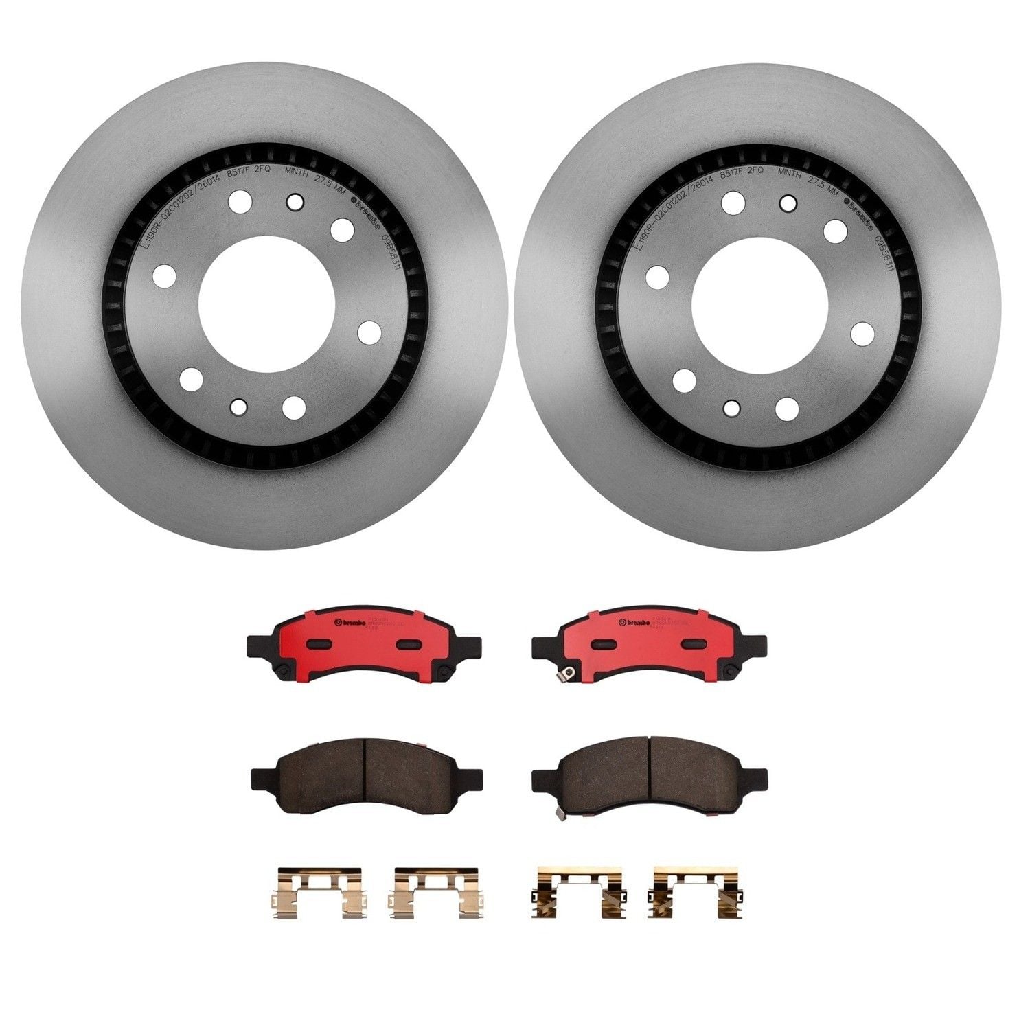 2006-2009 Buick Rainier Disc Brake Kit Brembo