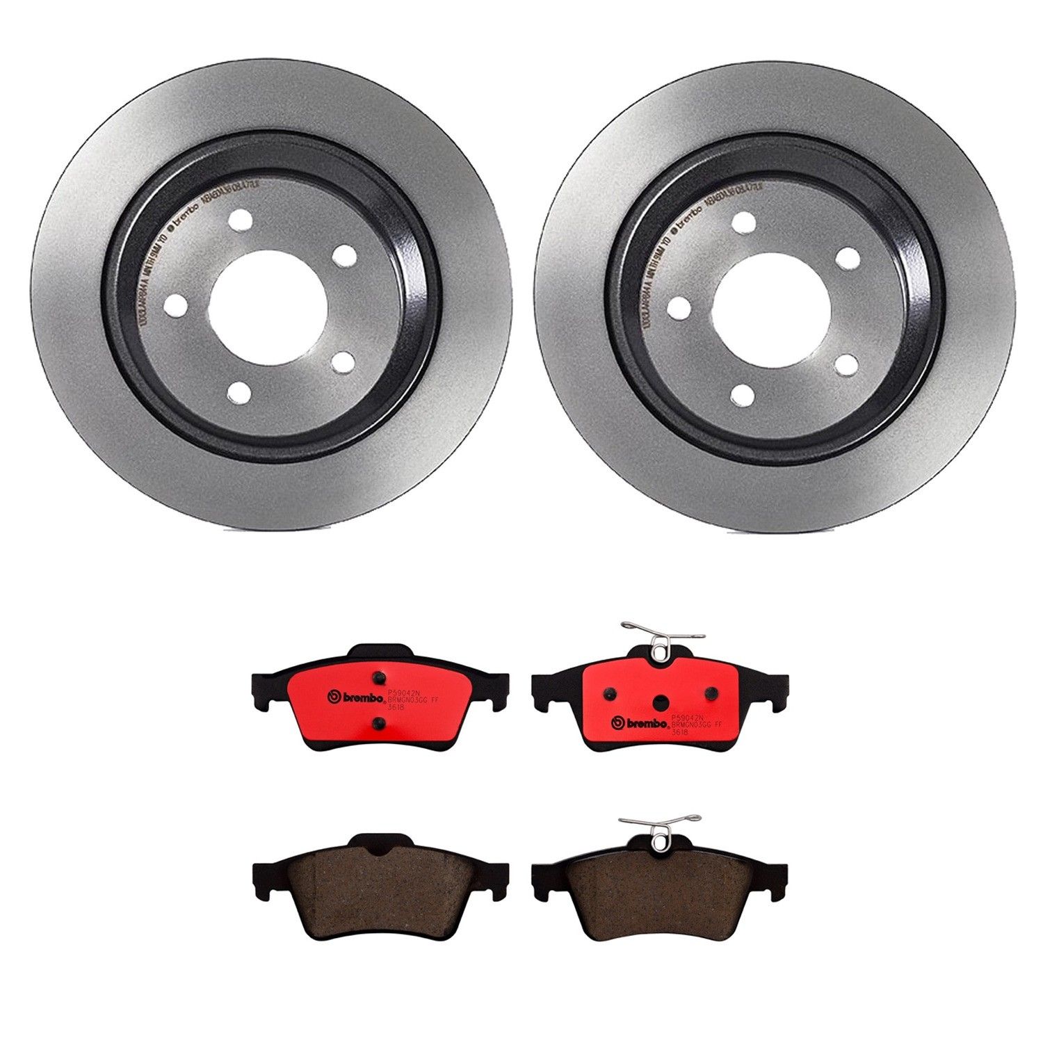 2015, 2014, 2013, 2012, 2011, 2010, 2009, 2008, 2007, 2006 Mazda 5 Disc Brake Kit