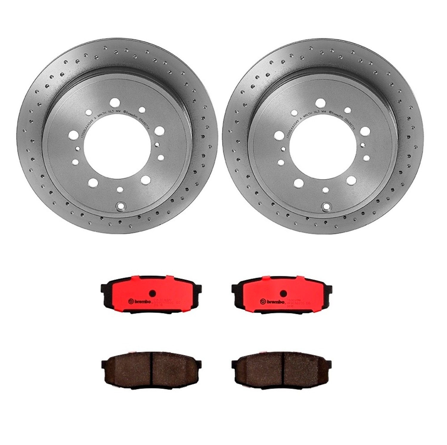 2019, 2018, 2017, 2016, 2015, 2014, 2013, 2012, 2011, 2010, 2009, 2008 Lexus LX570 Disc Brake Kit