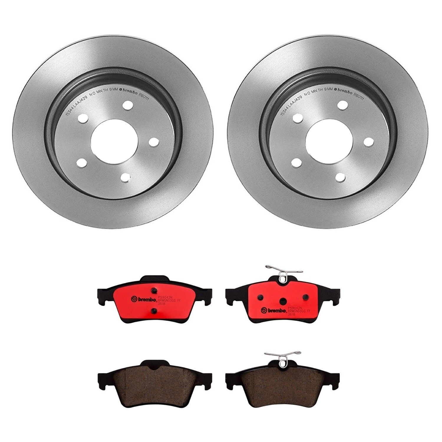 2018, 2017, 2016, 2015, 2014 Ford Transit Connect Disc Brake Kit