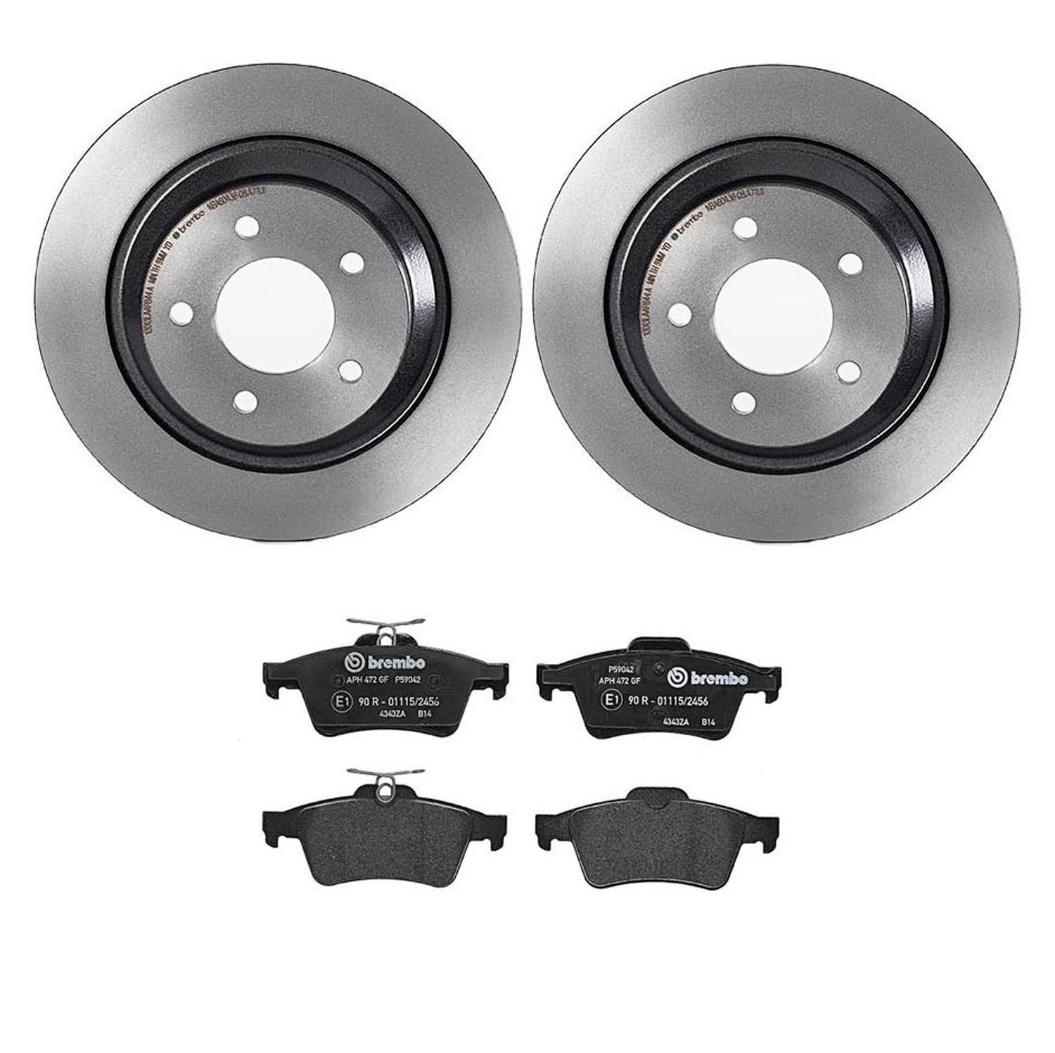 2015, 2014, 2013, 2012, 2011, 2010, 2009, 2008, 2007, 2006 Mazda 5 Disc Brake Kit