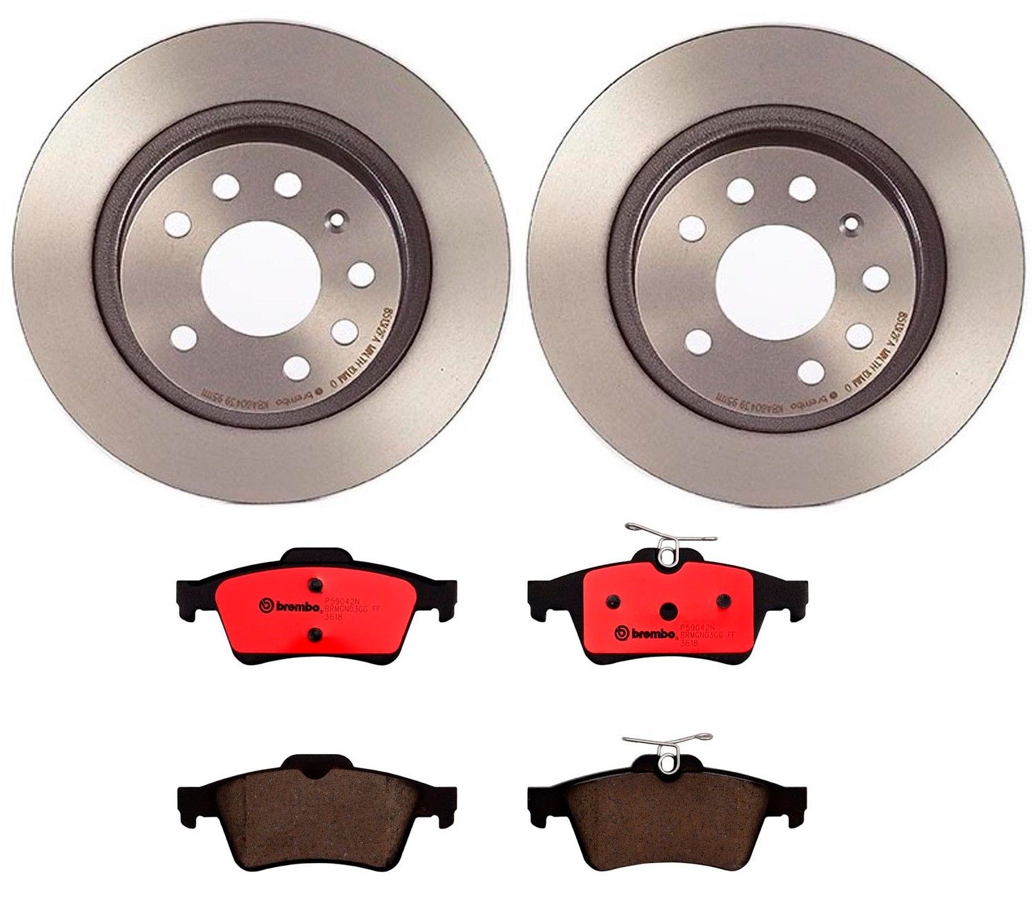 2011, 2010, 2009, 2008, 2007, 2006, 2005, 2004, 2003 Saab 9-3 Disc Brake Kit