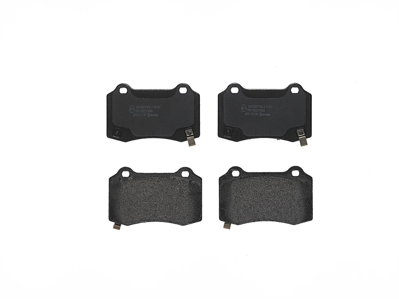 2024, 2023, 2022, 2021, 2020, 2019, 2018 Dodge Durango Disc Brake Pad Set