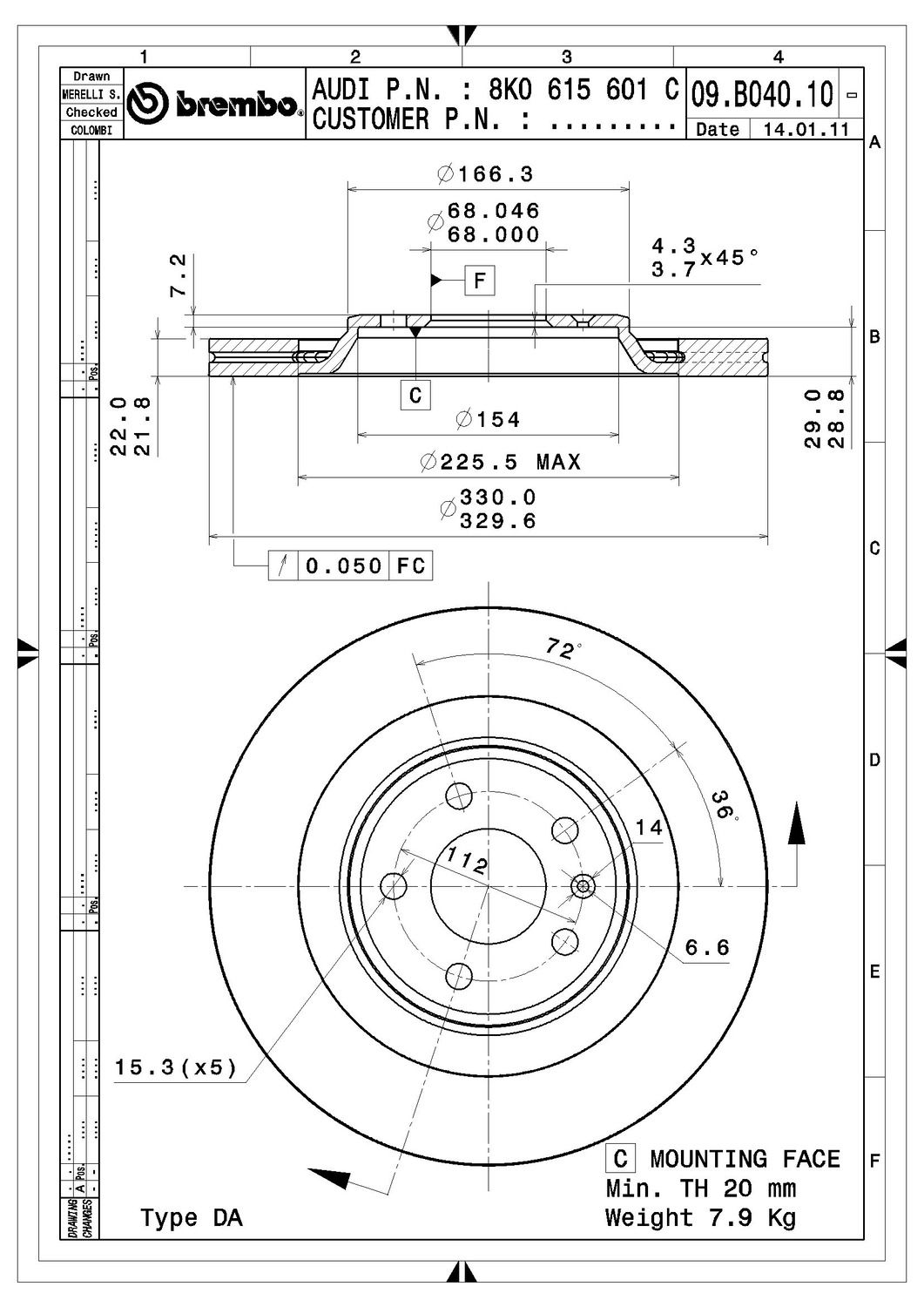 Disc Brake Rotor
