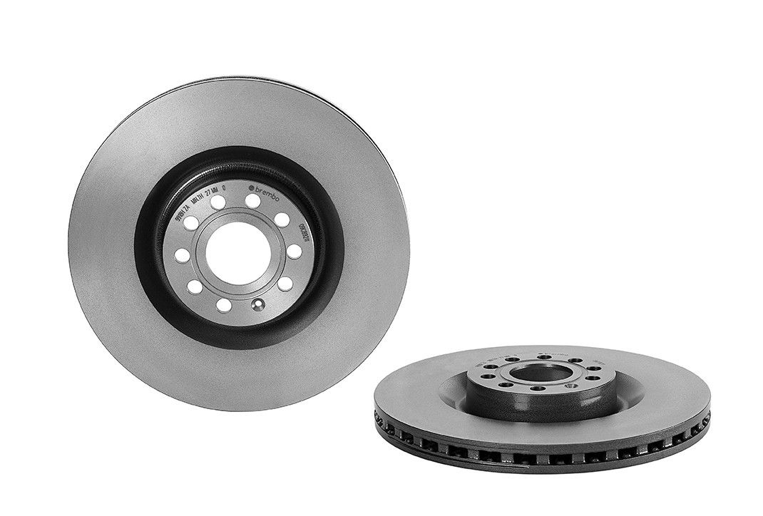 2009, 2008, 2007, 2006 Volkswagen Rabbit Disc Brake Rotor