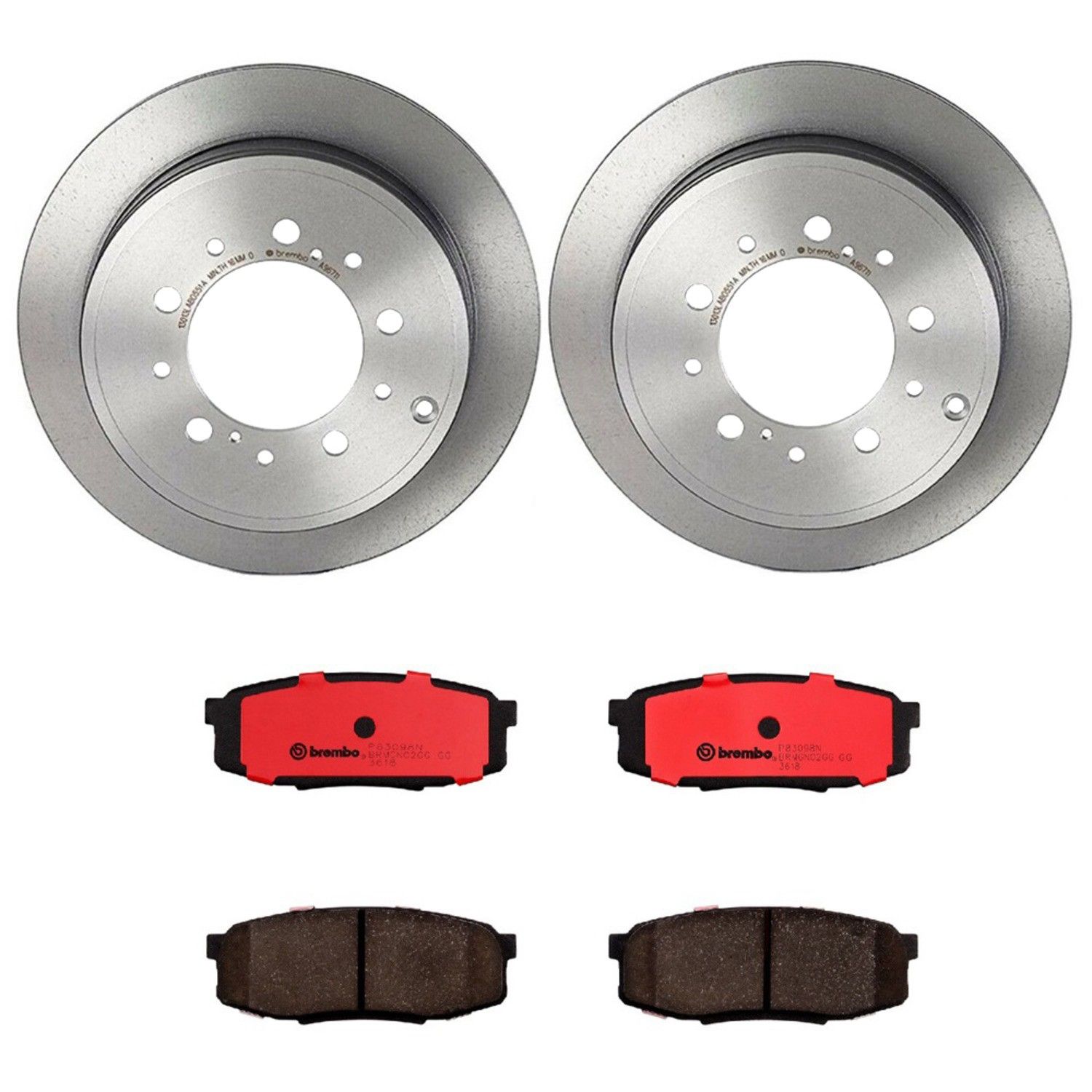 2021, 2020, 2019, 2018, 2017, 2016, 2015, 2014, 2013, 2012, 2011, 2010, 2009, 2008 Lexus LX570 Disc Brake Kit
