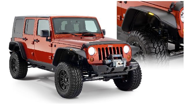 2007-2017 Jeep Wrangler Fender Flare (Bushwacker)