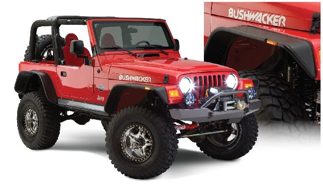 1997-2006 Jeep Wrangler Fender Flare (Bushwacker)