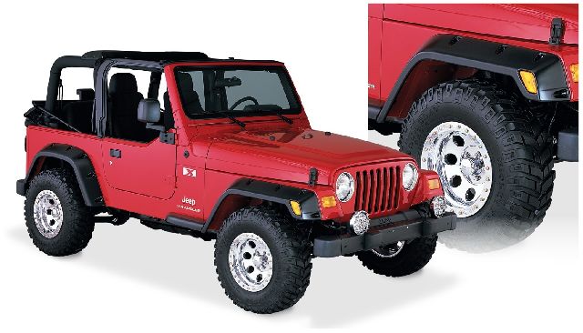 1997-2006 Jeep Wrangler Fender Flare (Bushwacker)
