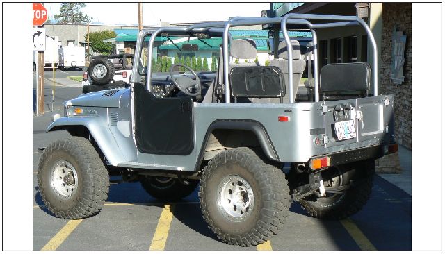 1965-1984 Toyota Land Cruiser Fender Flare (Bushwacker)