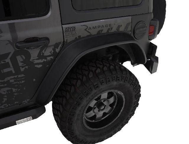 2018-2025 Jeep Wrangler Fender Flare - Front and Rear (Bushwacker)