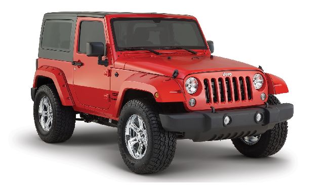 2007-2017 Jeep Wrangler Fender Flare (Bushwacker)