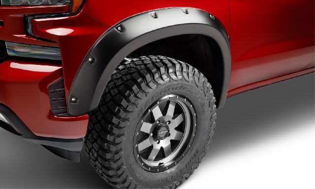 2019-2021 Chevrolet Silverado 1500 Fender Flare - Front and Rear (Bushwacker)