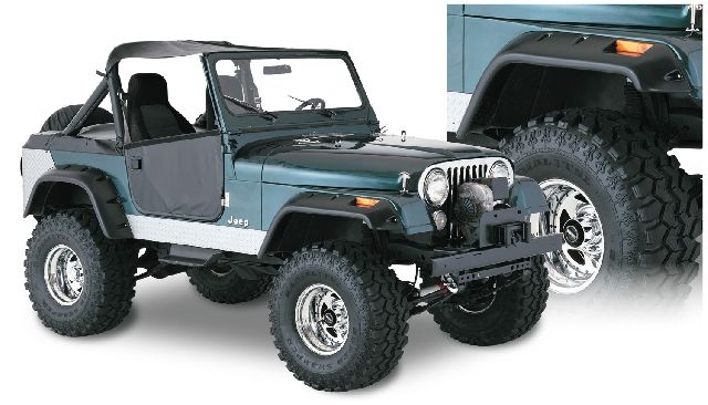 1976-1986 Jeep CJ7 Fender Flare (Bushwacker)