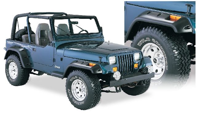 1987-1995 Jeep Wrangler Fender Flare (Bushwacker)