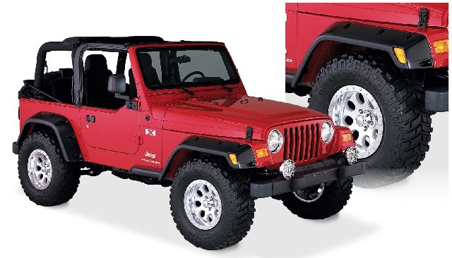 1997-2006 Jeep Wrangler Fender Flare (Bushwacker)