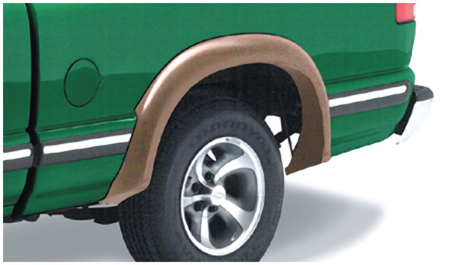2003, 2002, 2001, 2000, 1999, 1998, 1997, 1996, 1995, 1994 Chevrolet S10 Fender Flare