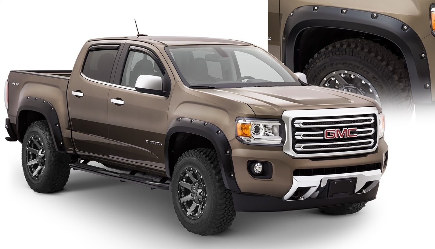 2020, 2019, 2018, 2017, 2016, 2015 GMC Canyon Fender Flare