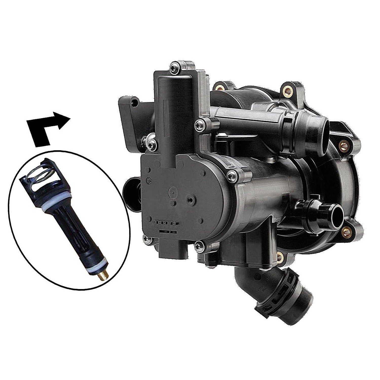 Engine Coolant Thermostat Housing Assembly